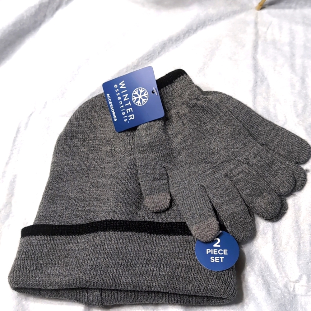 Winter Essentials Hat and Glove Set
